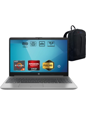 Hp 255 G9 Amd Ryzen 5 5625U 16GB 1tb SSD 15.6" Fhd WIN11 Taşınabilir Bilgisayar 9M3G7AT - Webzone Çanta WZ05