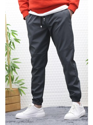 Wafrazon Erkek Jagger Pantolon Paraşüt Kumaş Su ve Rüzgar Geçirmez Parçalı Model