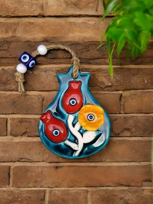 Sharp & Art Bahçe,duvar ve Kapılar Için Askılı,nazar Boncuklu Çini Süslemeler