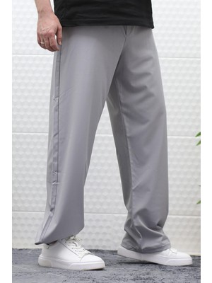 Wafrazon Erkek Baggy Pantolon Paçası Cırt Cırtlı Paraşüt Kumaş
