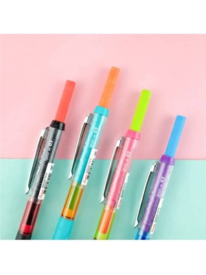 Pentel Q-Erase Silgili Versatil Kalem 0.7 mm Pembe QE427-P