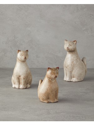 English Home Cats Dolomite Biblo Krem