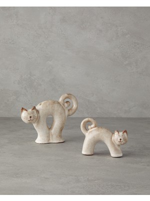 English Home Cats Dolomite Biblo Krem