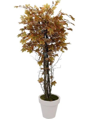 Dekorsende Yapay Çınar Ağacı Sarı 170 cm