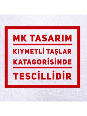 Mk Tasarım Gerçek Aytaşı Bileklik MKT34006