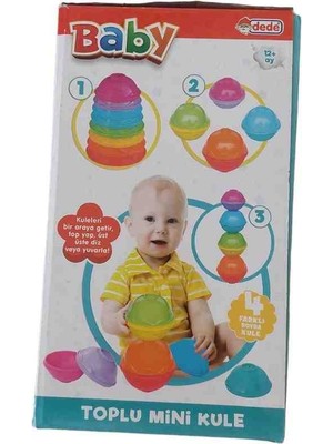 Toplu Mini Kule 8 Parça Oyuncak