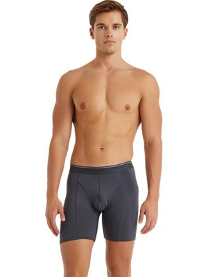 Erkek Tender Cotton Antrasit Boxer C6T1N2O9