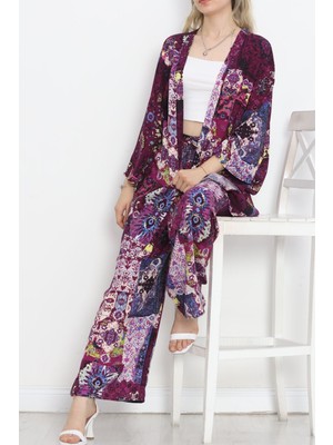 Take It Too Kimono Takım Mor - 10553.1095.