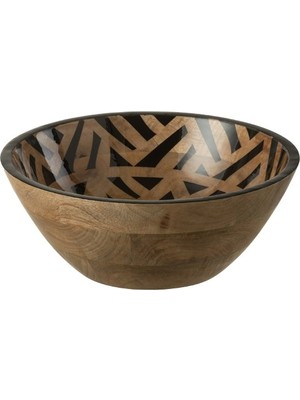 Laromita Decoration Star Ahşap Bowl Kase /  Xl