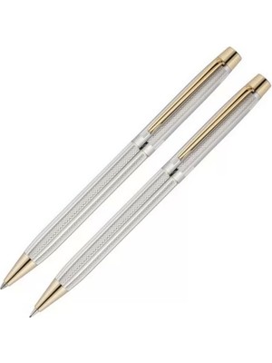 Scrikss 722W Gold-Chrome (Tükenmez-Kurşun)