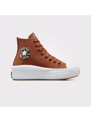 Converse Chuck Taylor All Star Move Platform Kadın Turuncu Sneaker