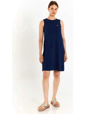 U.S. Polo Assn. Comfort Fit Bisiklet Yaka Kolsuz Elbise Kadın Elbise G082SZ0751825856