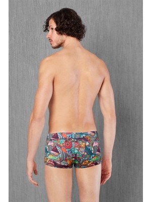 Wintaxx Winta- Doreanse Patchwork Desenli Erkek Boxer 1707