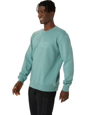 Asics Asics Sweatshirt Erkek Yeşil Sweatshirt 2031E192-302