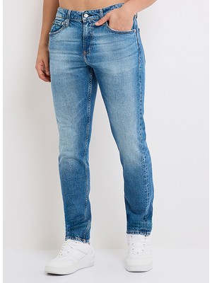 Calvin Klein Jeans Düşük Bel Slim Fit Erkek Denim Pantolon J30J3257341BJ Slım