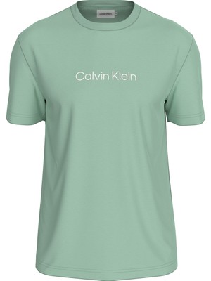 Calvin Klein Bisiklet Yaka Yeşil Erkek T-Shirt K10K111346LHH