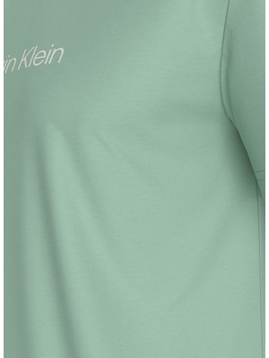 Calvin Klein Bisiklet Yaka Yeşil Erkek T-Shirt K10K111346LHH