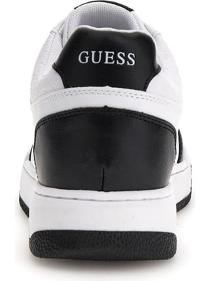 Guess Beyaz - Siyah Kadın Sneaker Fltmarfal12-Whblk