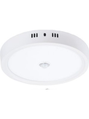 Tio 111133 18W Sıva Üstü Yuvarlak Sensörlü LED Downlight Armatür Beyaz Işık 6500K