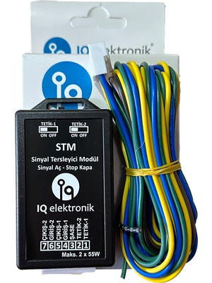 XMOD Stm Sinyal Tersleyici Modül Sinyal ve Parkların Ters Cakışması Iq Elektronik Tüm Araçlara Uygun