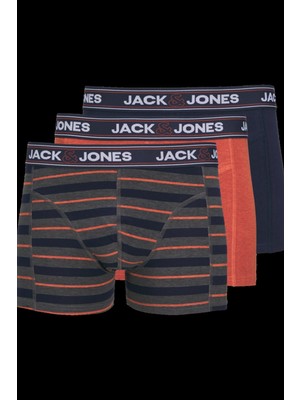 Jack & Jones Jacjohn Trunks 3 Pack Sn LACİVERT12260059