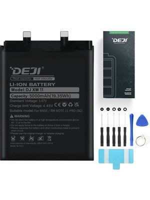 Deji Xiaomi Redmi Note 11 Pro 5g / Poco X4 Pro Uyumlu Mucize Batarya BN5E