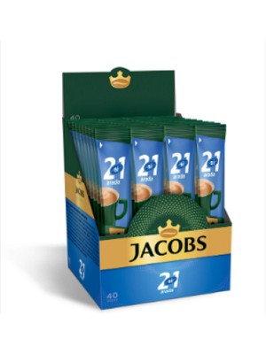 Jacobs - Kahve 2 Si 1 Arada (40 x 10,5 Gr) Jacobs 13