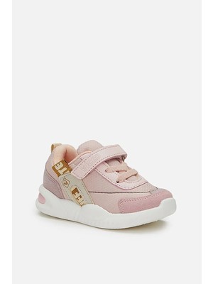 Vicco Tino Cırtlı Phlon Hafif Taban Çocuk Spor Ayakkabı Pudra