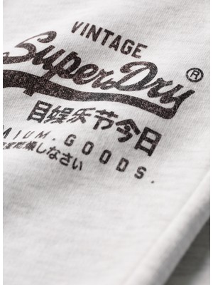 Superdry Rahat Beyaz Erkek Eşofman Altı M7011108A54G_CLASSIC Vl Herıtage Jo