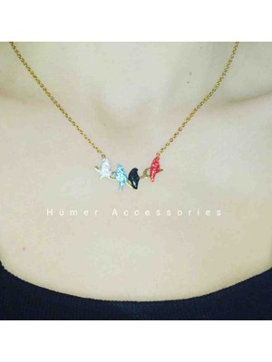 Humer Accessories Kuş Yuvası Çelik Kolye