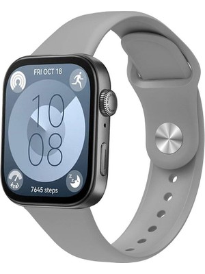 Voyo Huawei Watch Fit 5 / Fit 4 / Fit 3 ve Pro'lar Soft Dayanıklı Silikon Yumuşak Kordon
