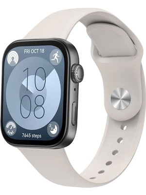 Voyo Huawei Watch Fit 5 / Fit 4 / Fit 3 ve Pro'lar Soft Dayanıklı Silikon Yumuşak Kordon