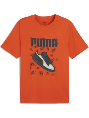 Puma 68320918 Graphics Sneaker Tee Erkek Spor Tişört