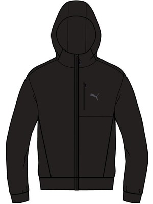 Puma 68165401 Open Road Full-Zip Erkek Sweatshirt