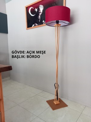 Balsa Dekor Ahşap Lambader