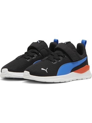 Puma Anzarun Lite AC+ PS Siyah Renkli Erkek Çocuk Spor Ayakkabı Hafif ve Esnek Tasarım