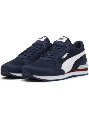Puma St Runner V4 Mesh Erkek Spor Ayakkabı Lacivert Taban Tipi ile Konforlu Tasarım