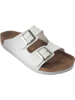 Slazenger Lens Unisex Terlik Beyaz