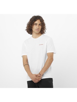 Salomon PARIS Erkek Tişört White LC2363900