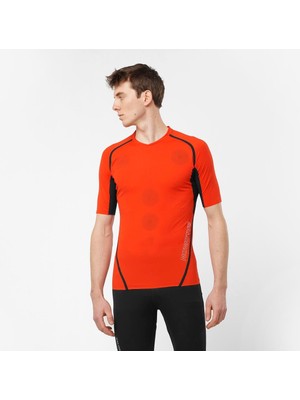 Salomon S/lab Sense Erkek Koşu Tişört - Kırmızı
