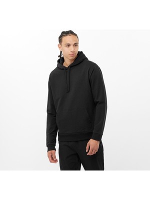 Salomon Dynamic Logo Erkek Sweatshirt - Siyah