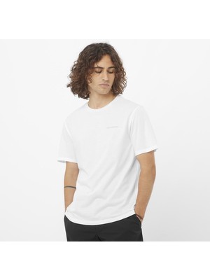 Salomon CHAMONIX Erkek Tişört White LC2364300