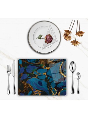 BD Digital Özel Tasarım Cam Baskılı Mermer Desen Supla  Tekli