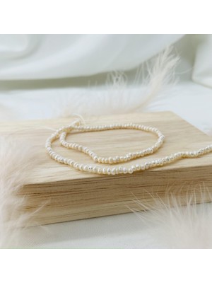 Mucize Taş Kum Inci 3 mm Doğal Taş Dizi