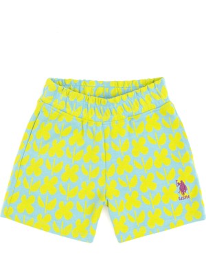 U.S. Polo Assn. Kız Çocuk Fıstık Şort (Örme) 50283245-VR087
