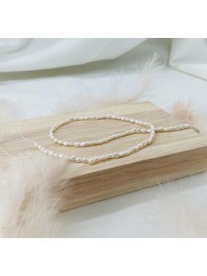 Mucize Taş Kum Inci 2-3 mm Doğal Taş Dizi