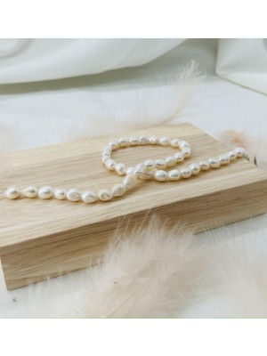 Mucize Taş Inci 7-8 mm Doğal Taş Dizi