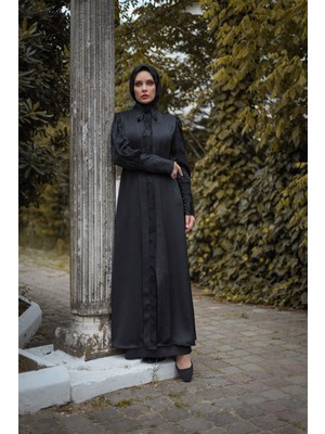 Harika Wear Yüksek Kaliteli Ipek ve Jessika Abaya