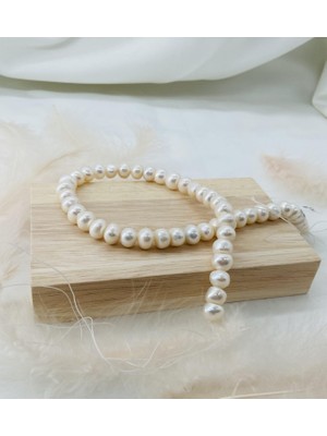 Mucize Taş Barok Inci 10-11 mm Doğal Taş Dizi