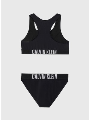 Calvin Klein Siyah Kız Çocuk Bikini Takım KY0KY00056BEH